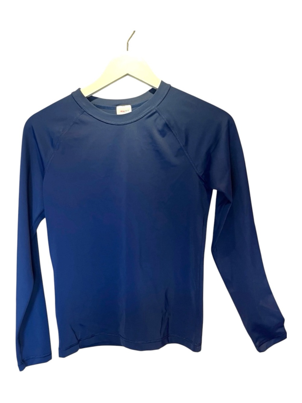 Hanna Andersson Boy’s or Girl’s Navy Blue Swim Rashguard Long Sleeves 12